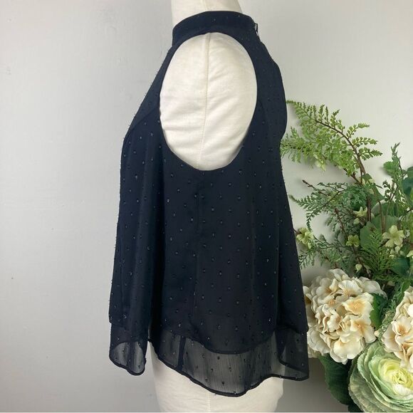 KAARI BLUE blouse (new) | black sparkle | small | cocktail - Picture 4 of 8